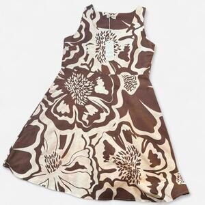 Bellambra Linen Dress Womens Large Made in Italy New With Tags